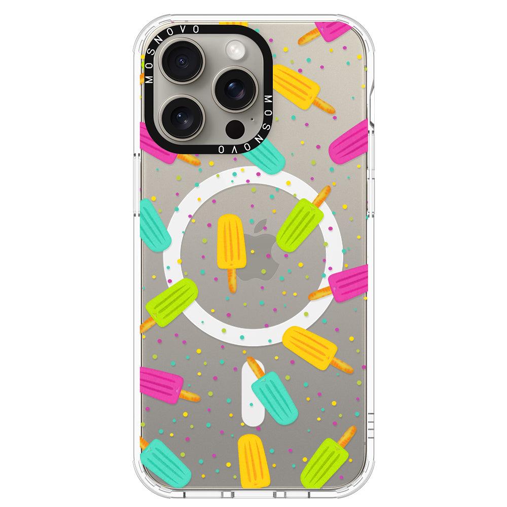 Rainbow Ice Pop Phone Case - iPhone 15 Pro Max Case - MOSNOVO