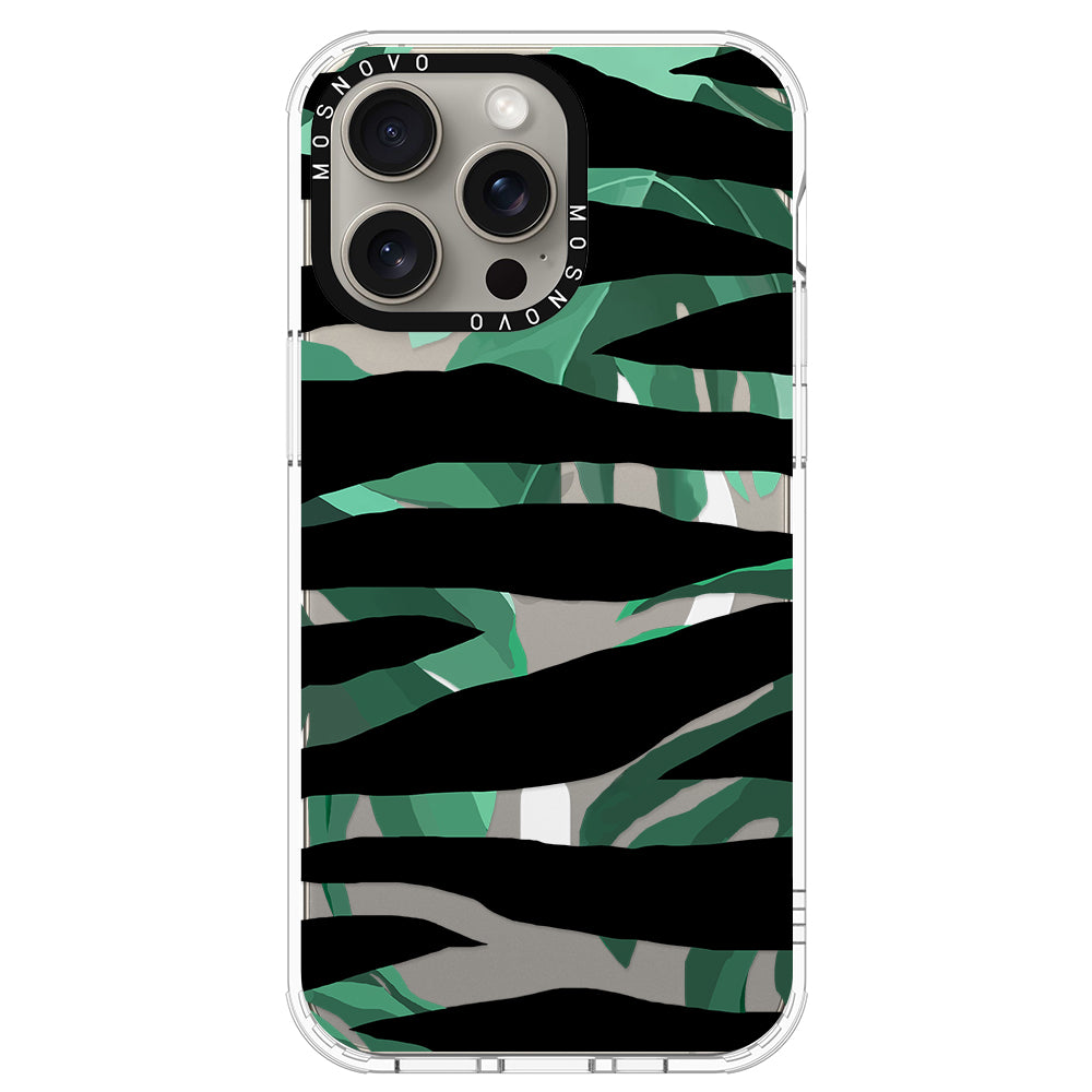 Wild Zebra Phone Case - iPhone 15 Pro Max Case - MOSNOVO