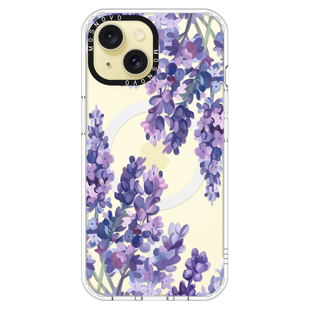 Lavender Phone Case - iPhone 15 Case - MOSNOVO