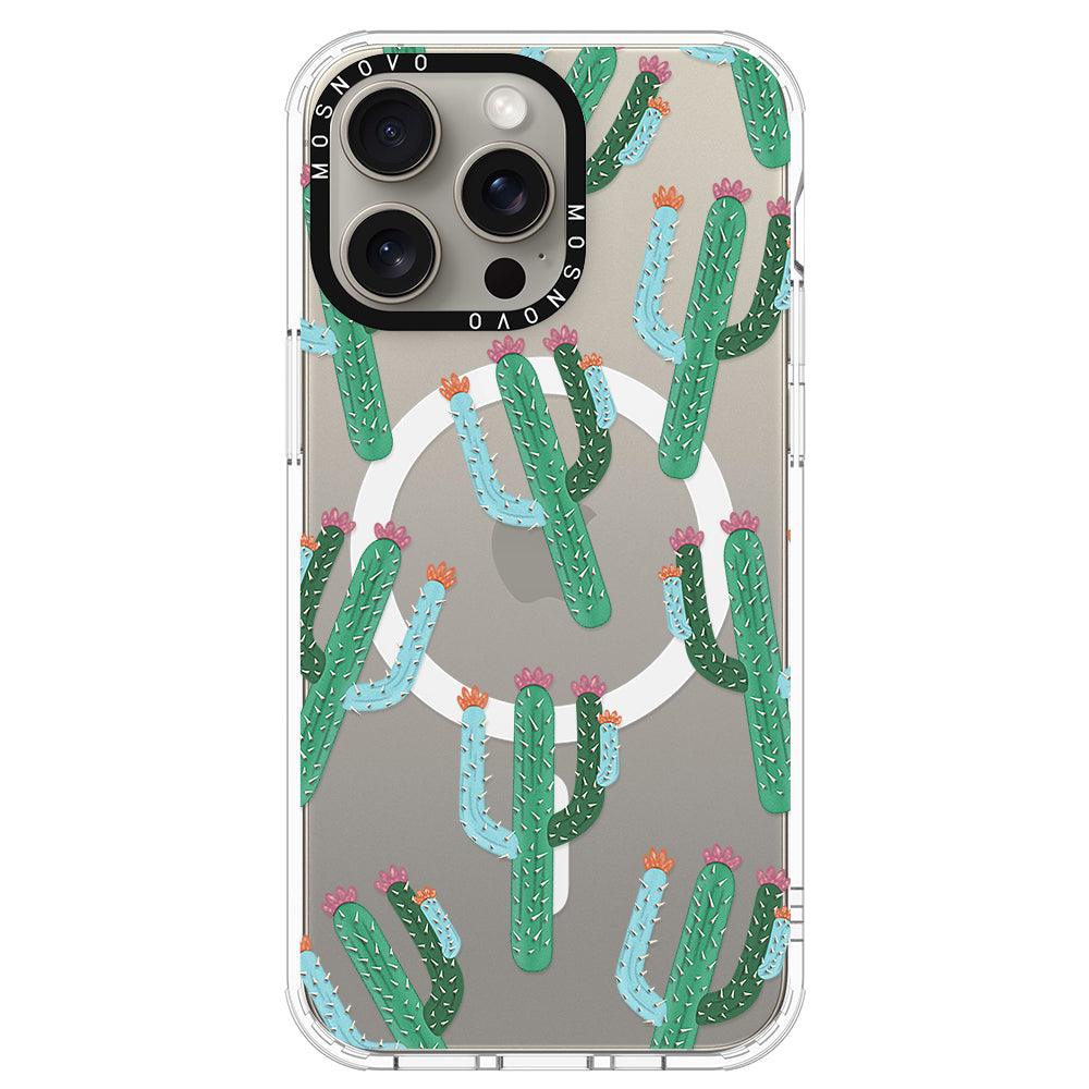 Cactus Phone Case - iPhone 15 Pro Max Case - MOSNOVO