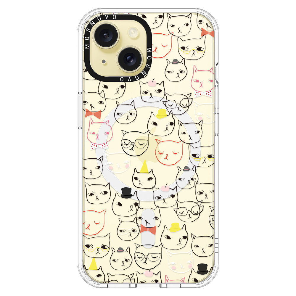 Grumpy Cat Phone Case - iPhone 15 Case - MOSNOVO