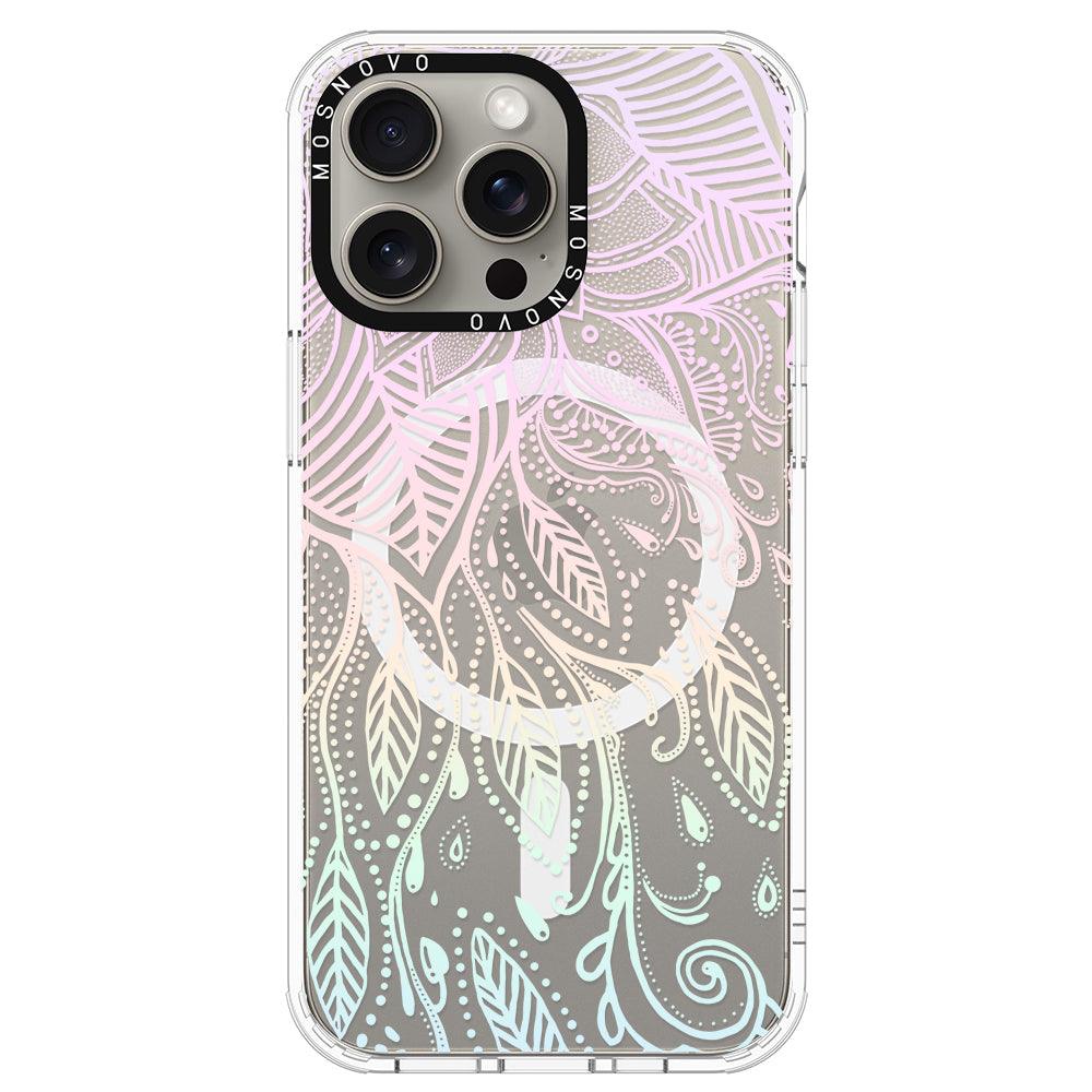 Dreamy Henna Phone Case - iPhone 15 Pro Max Case - MOSNOVO