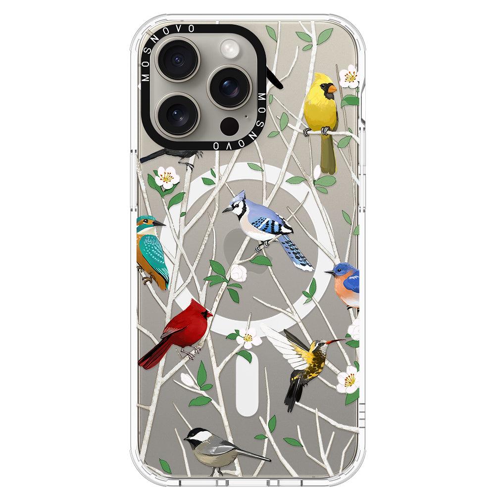 Wild Bird Phone Case - iPhone 15 Pro Max Case - MOSNOVO