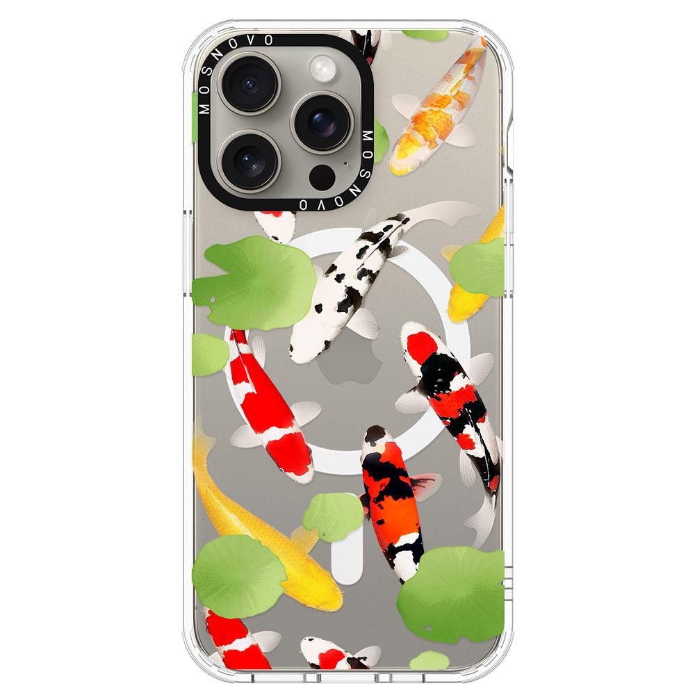 Koi Phone Case - iPhone 15 Pro Max Case - MOSNOVO