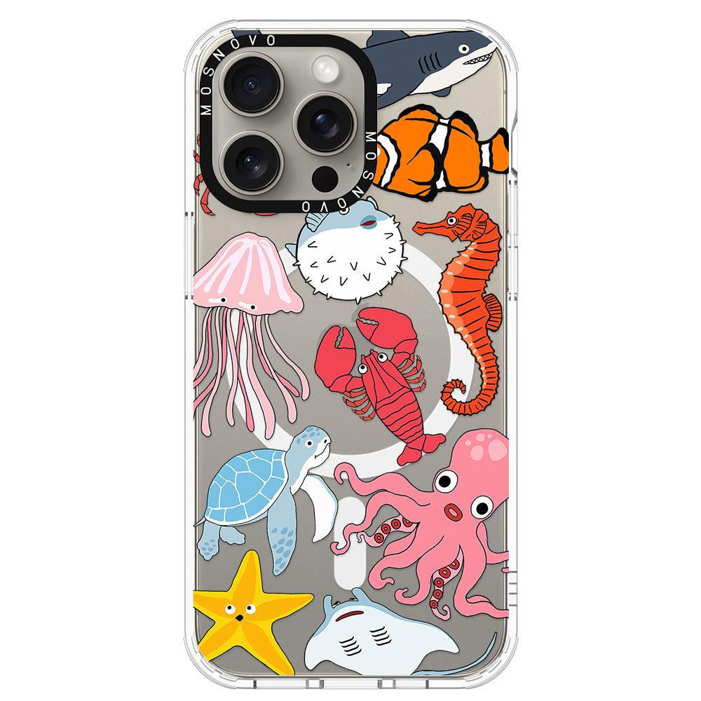 Sea World Phone Case - iPhone 15 Pro Max Case - MOSNOVO