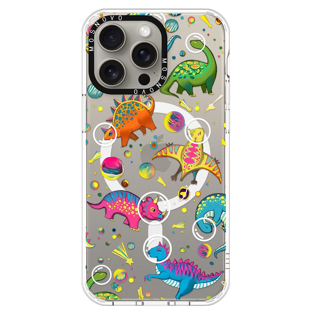 Dinosaur Planet Phone Case - iPhone 15 Pro Max Case - MOSNOVO