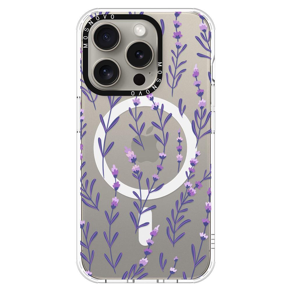 Lavenders Phone Case - iPhone 15 Pro Case - MOSNOVO