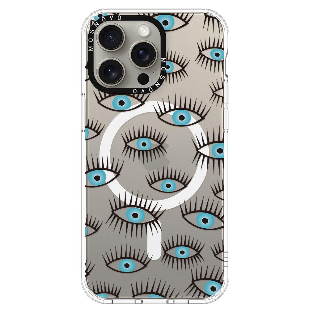 Evil Eye Phone Case - iPhone 15 Pro Max Case - MOSNOVO