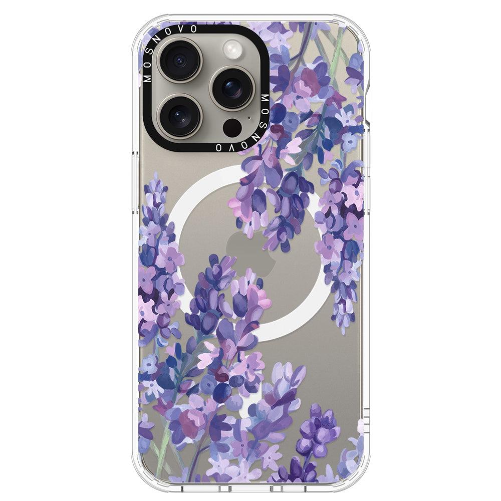 Lavender Phone Case - iPhone 15 Pro Max Case - MOSNOVO