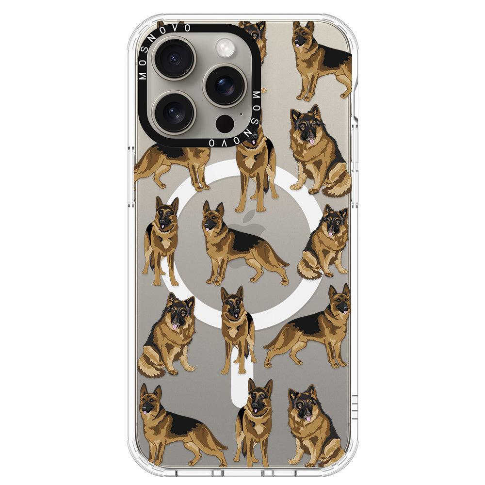 Shepherd Dog Phone Case - iPhone 15 Pro Max Case - MOSNOVO