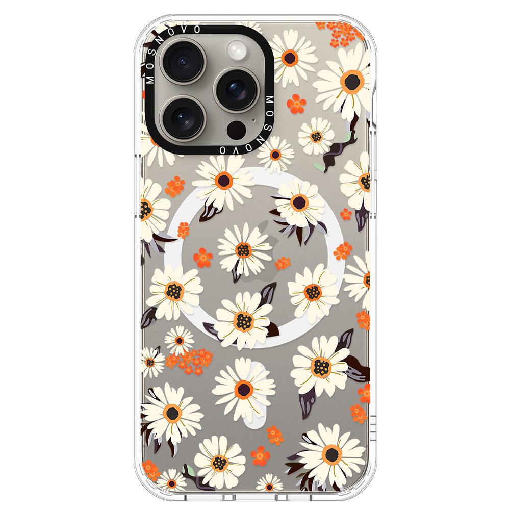 Spring Daisy Phone Case - iPhone 15 Pro Max Case - MOSNOVO