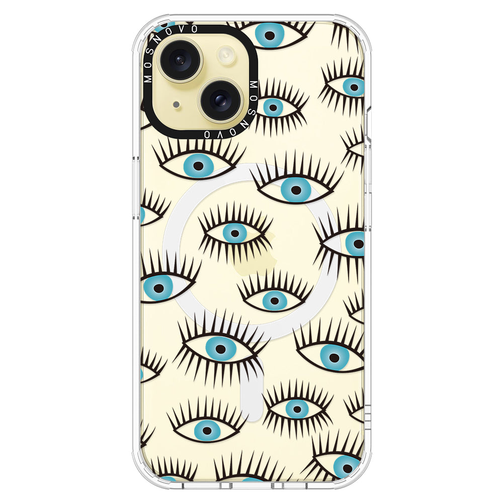 Evil Eye Phone Case - iPhone 15 Case - MOSNOVO