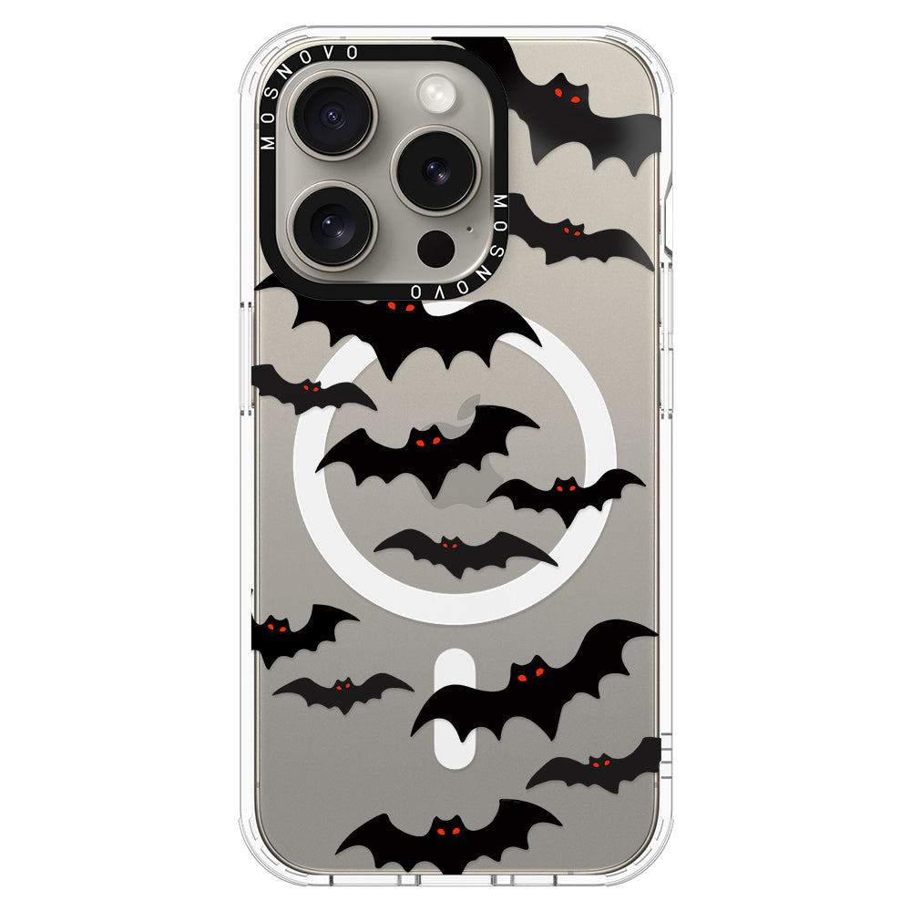 Evil Bat Phone Case - iPhone 15 Pro Case - MOSNOVO