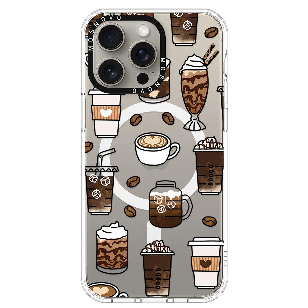 Coffee Phone Case - iPhone 15 Pro Max Case - MOSNOVO