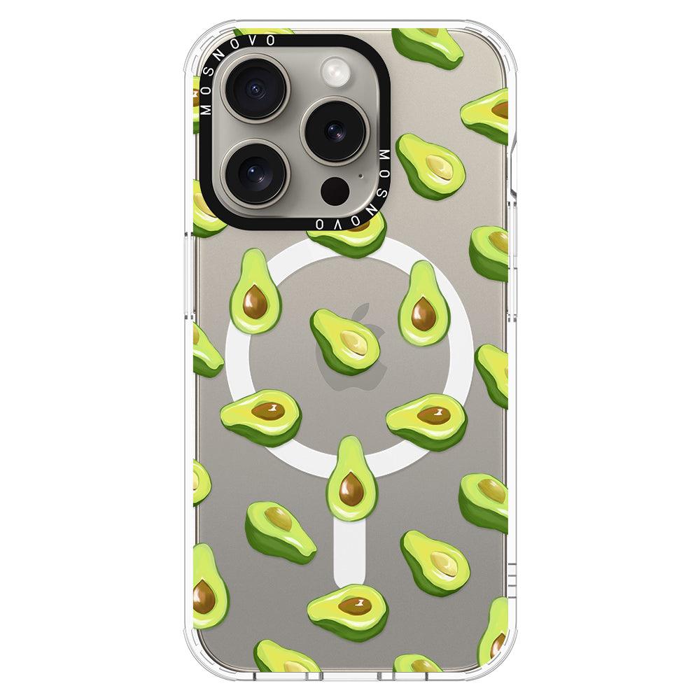 Fleshy Avocado Phone Case - iPhone 15 Pro Case - MOSNOVO