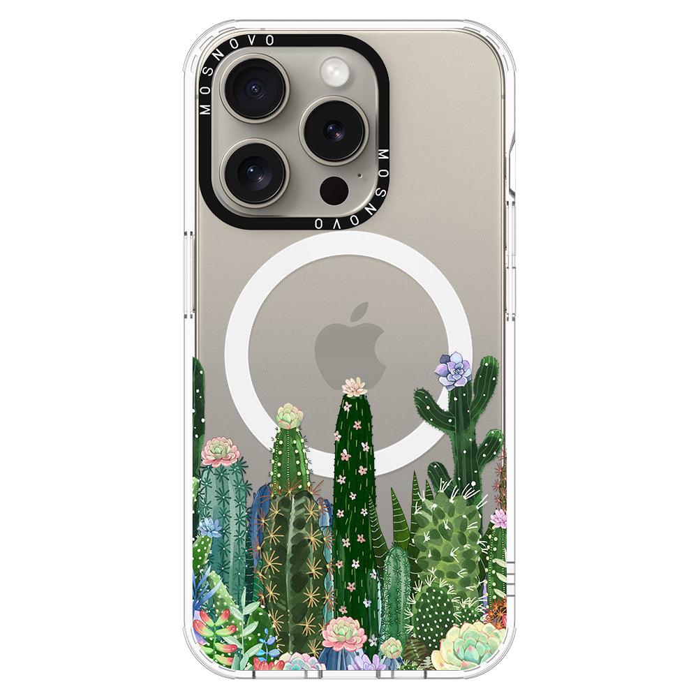 Desert Cactus Phone Case - iPhone 15 Pro Case - MOSNOVO