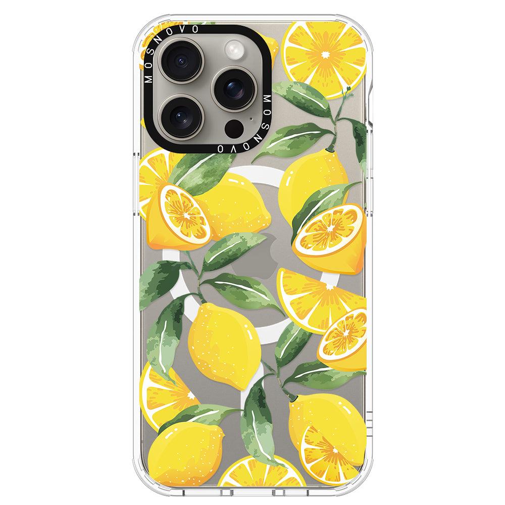 Lemon Phone Case - iPhone 15 Pro Max Case - MOSNOVO