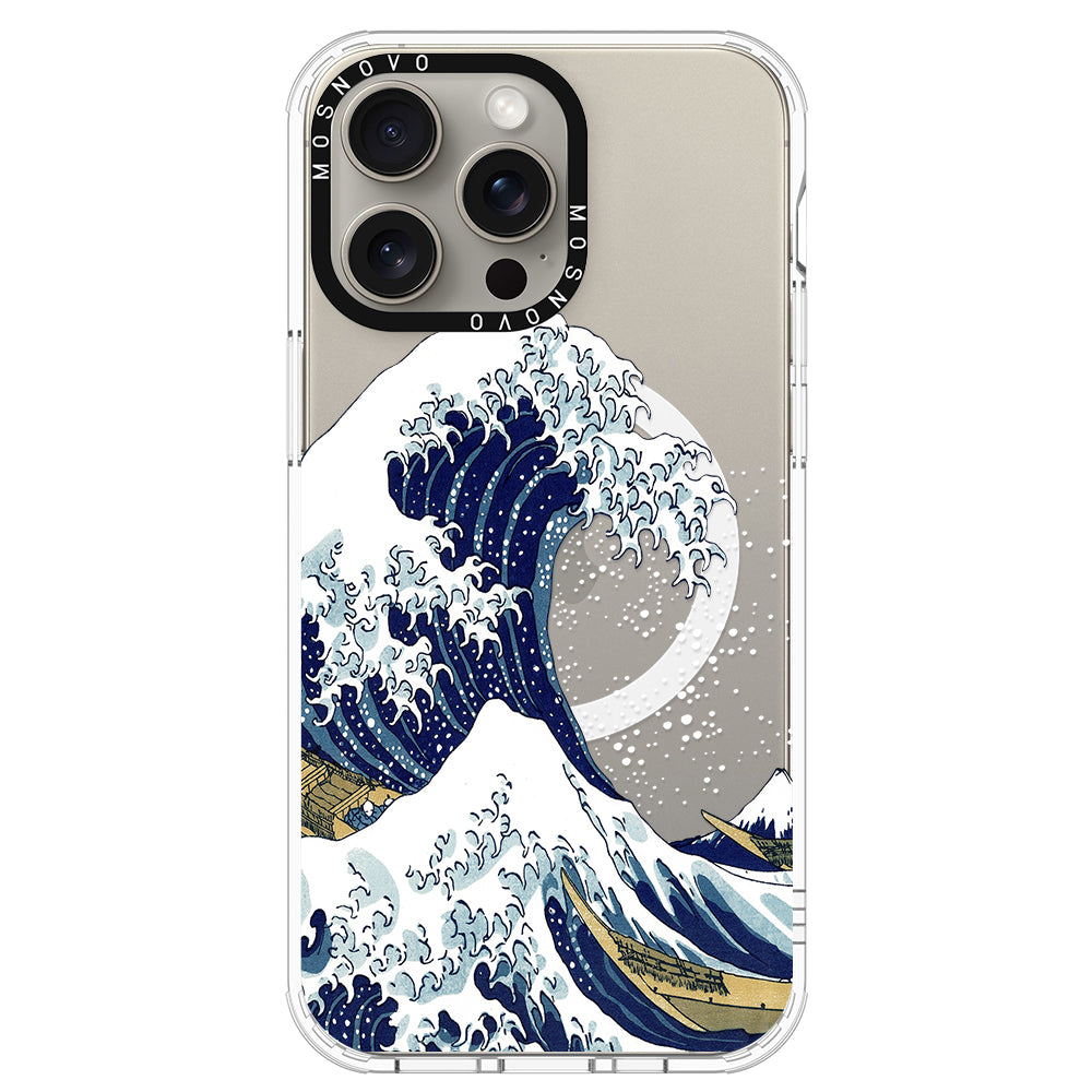 Great Wave Phone Case - iPhone 15 Pro Max Case - MOSNOVO