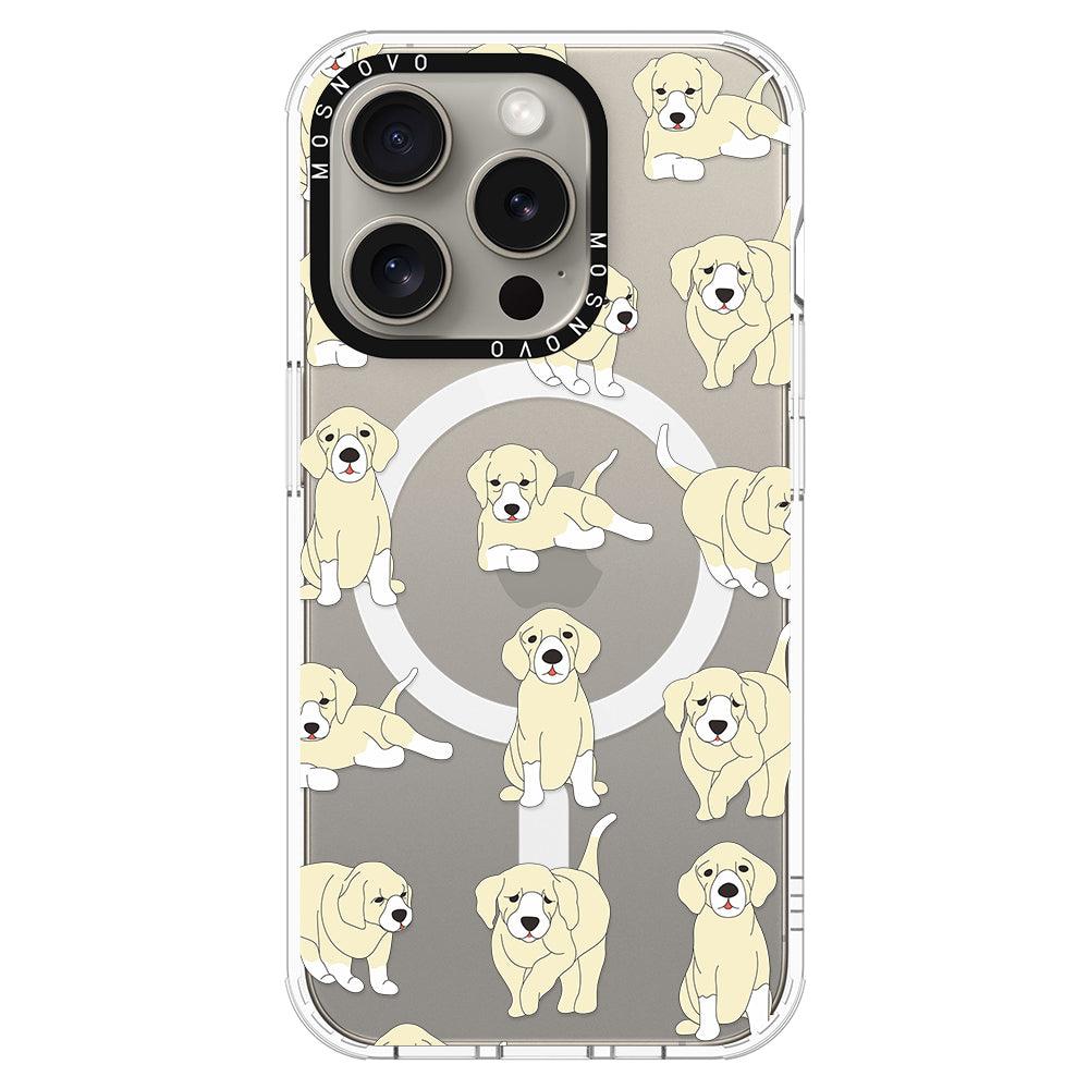 Golden Retriever Phone Case - iPhone 15 Pro Case - MOSNOVO