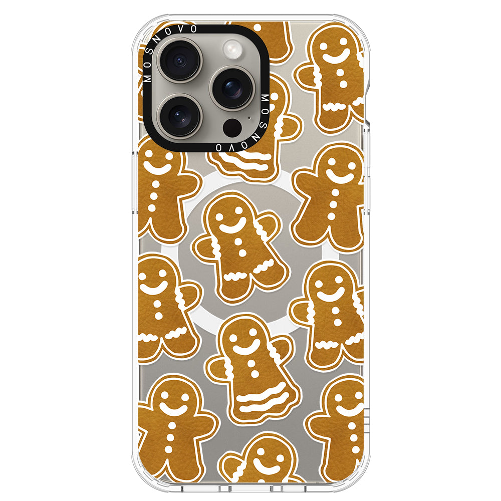 Ginger Breadman Phone Case - iPhone 15 Pro Max Case - MOSNOVO