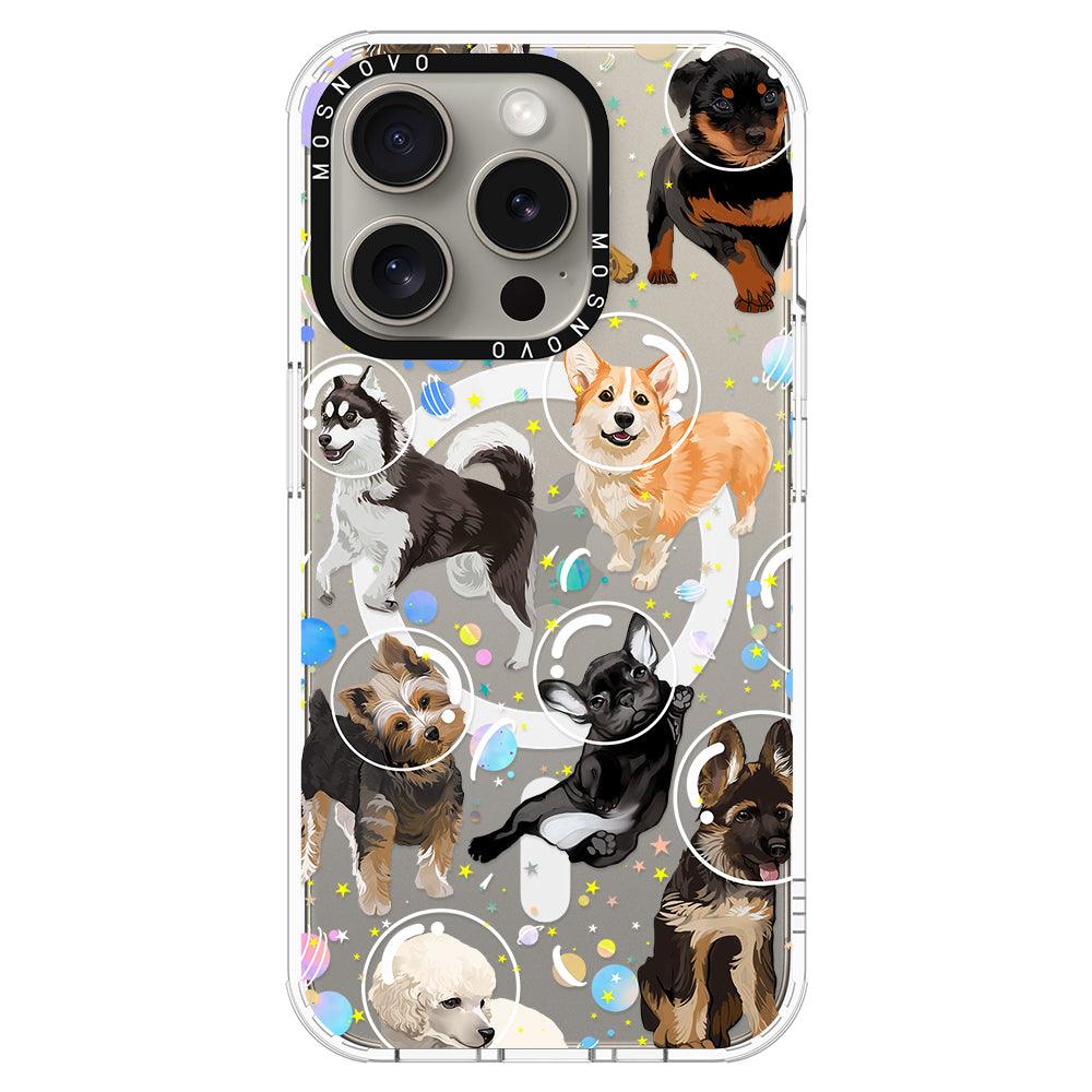 Space Dog Phone Case - iPhone 15 Pro Case - MOSNOVO