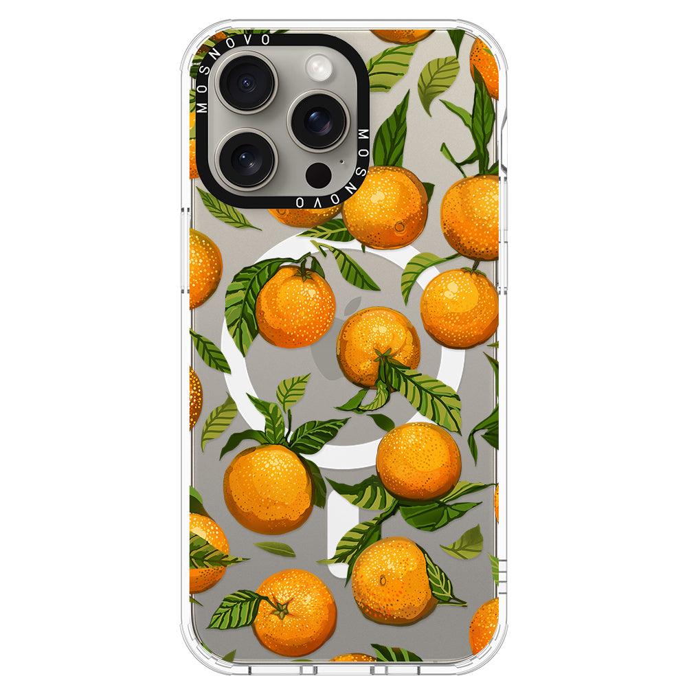 Tangerine Phone Case - iPhone 15 Pro Max Case - MOSNOVO