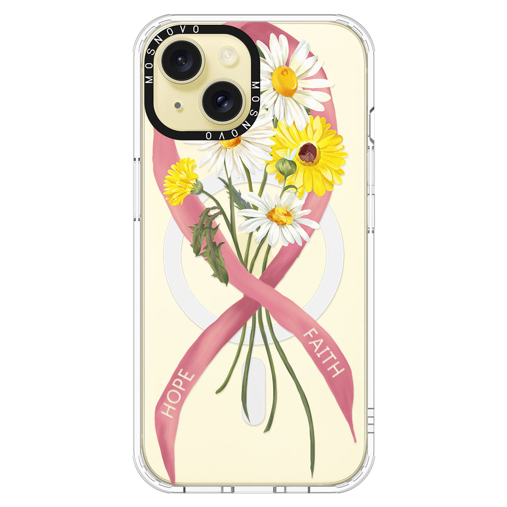 Breast Awareness Phone Case - iPhone 15 Case - MOSNOVO