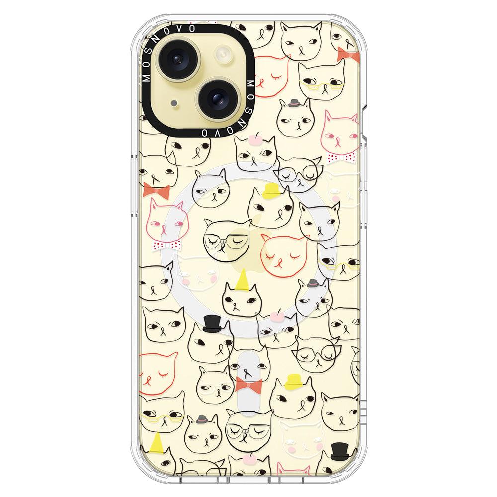 Grumpy Cat Phone Case - iPhone 15 Plus Case - MOSNOVO