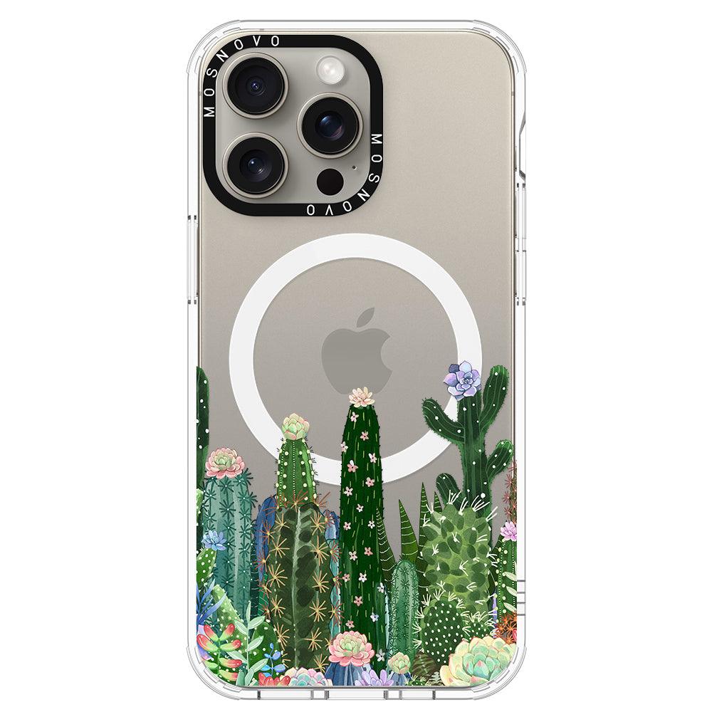 Desert Cactus Phone Case - iPhone 15 Pro Max Case - MOSNOVO