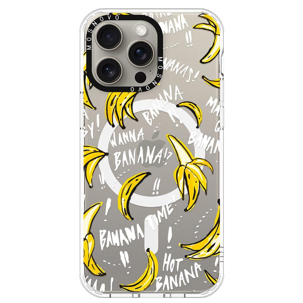 Banana Banana Phone Case - iPhone 15 Pro Max Case - MOSNOVO