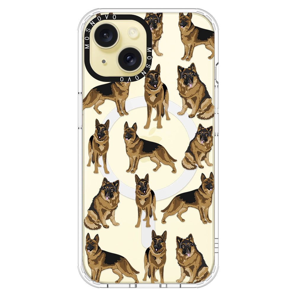 Shepherd Dog Phone Case - iPhone 15 Case - MOSNOVO