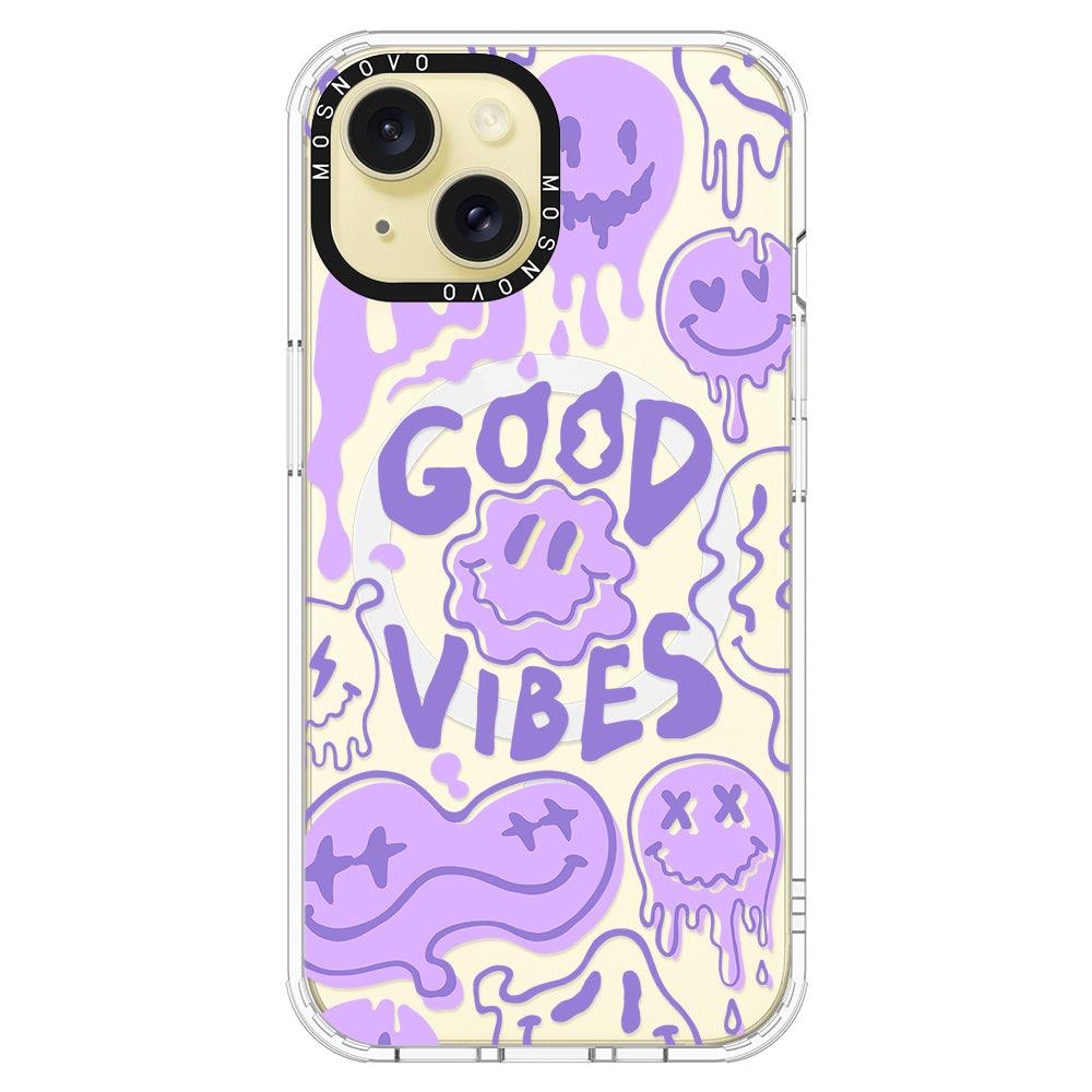 Good Vibes Phone Case - iPhone 15 Case - MOSNOVO