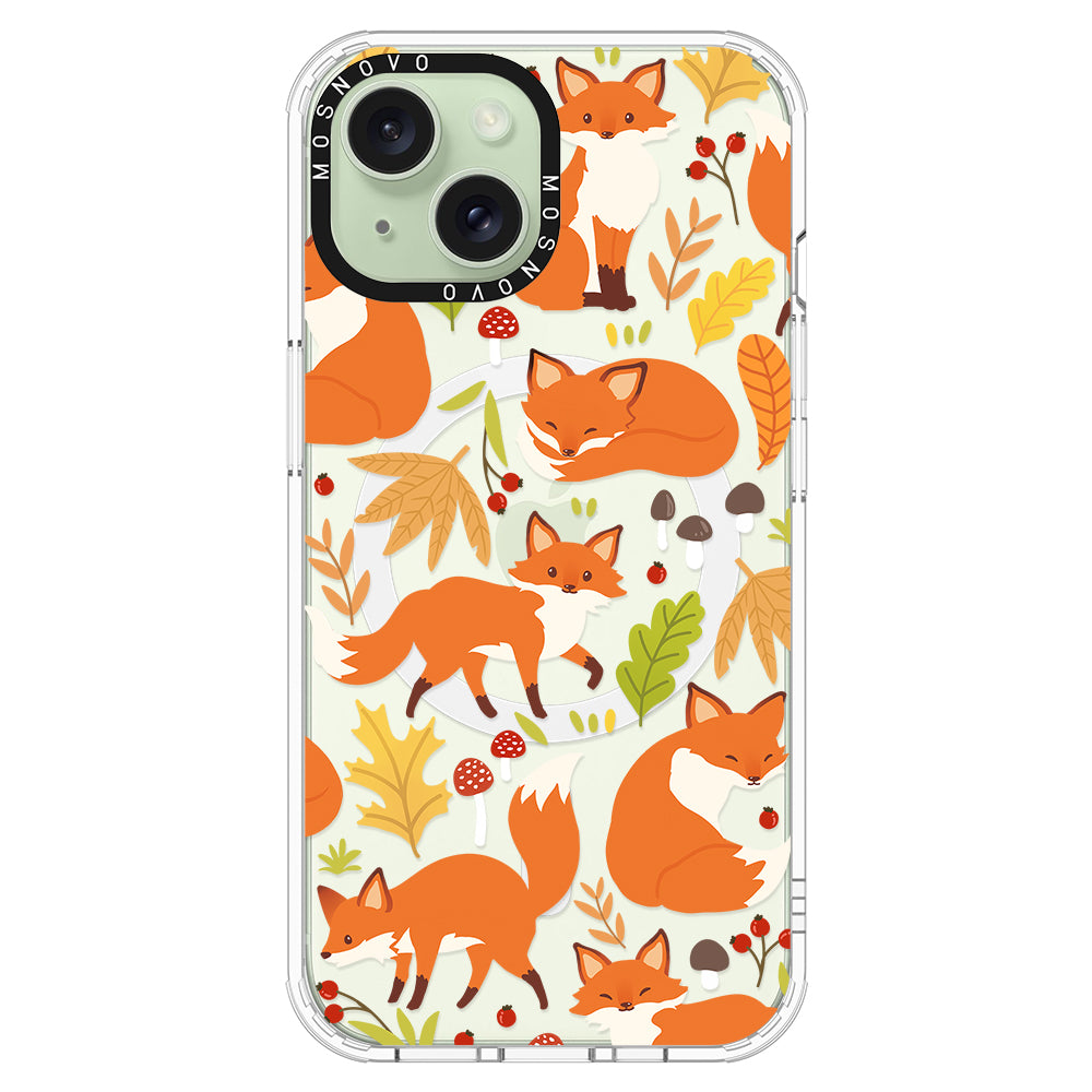 Autumn Fox Phone Case - iPhone 15 Case - MOSNOVO