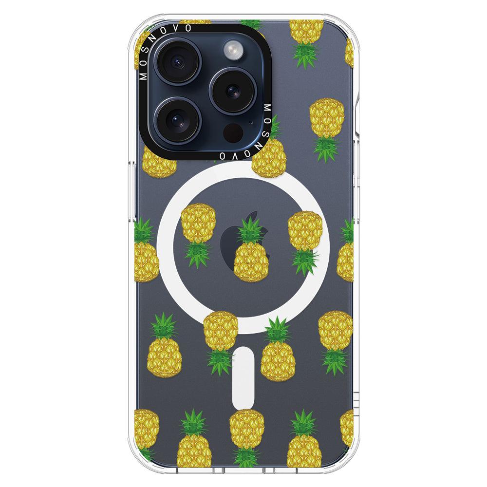 Cute Pineapples Phone Case - iPhone 15 Pro Case - MOSNOVO