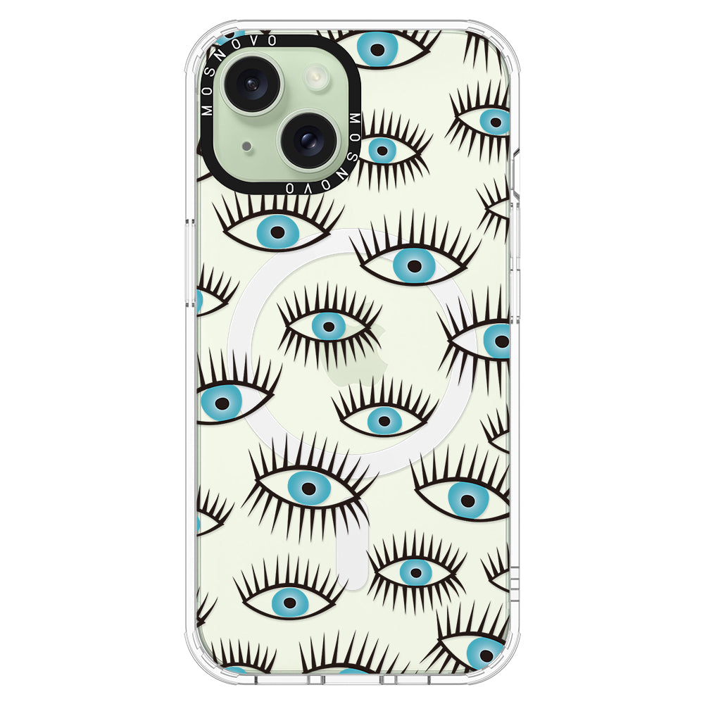 Evil Eye Phone Case - iPhone 15 Plus Case - MOSNOVO