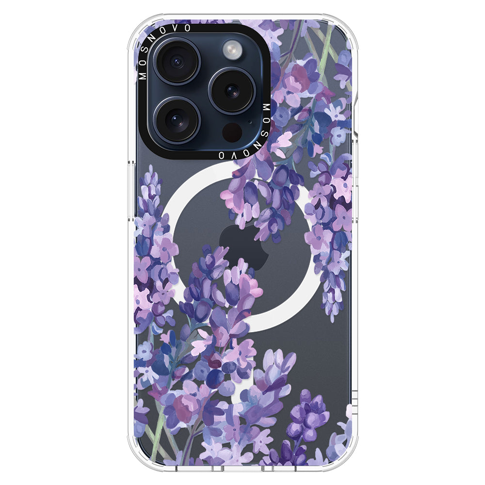 Lavender Phone Case - iPhone 15 Pro Case - MOSNOVO