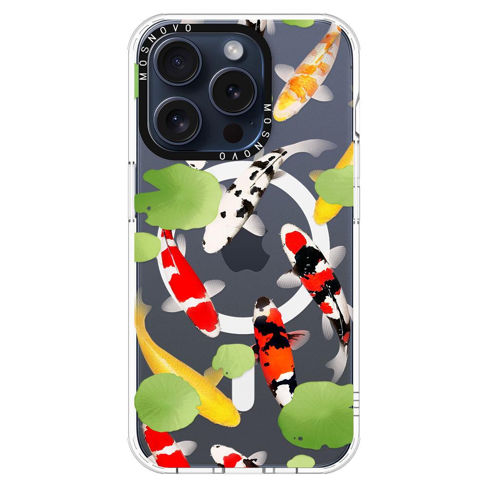 Koi Phone Case - iPhone 15 Pro Case - MOSNOVO