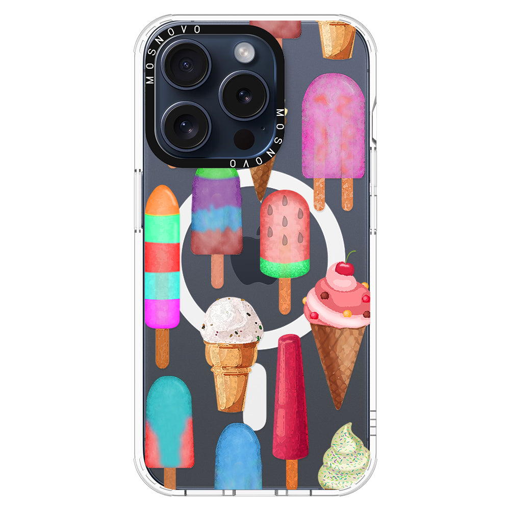 Ice Cream Phone Case - iPhone 15 Pro Case - MOSNOVO