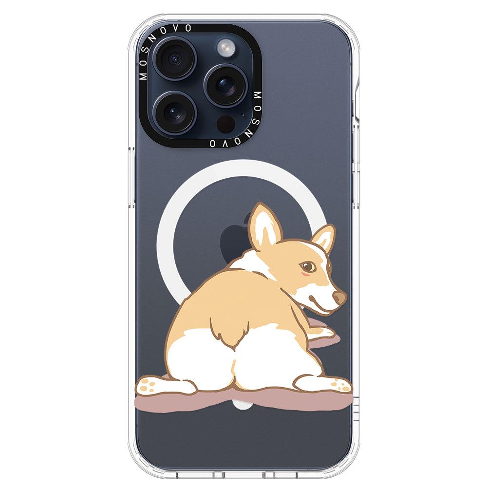 Corgi Dog Phone Case - iPhone 15 Pro Max Case - MOSNOVO