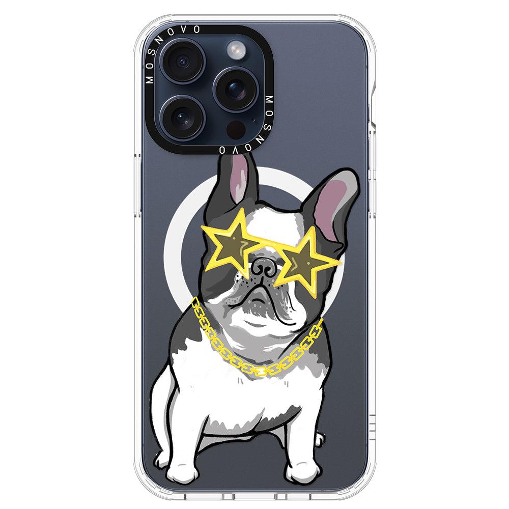 Cool French Bulldog Phone Case - iPhone 15 Pro Max Case - MOSNOVO