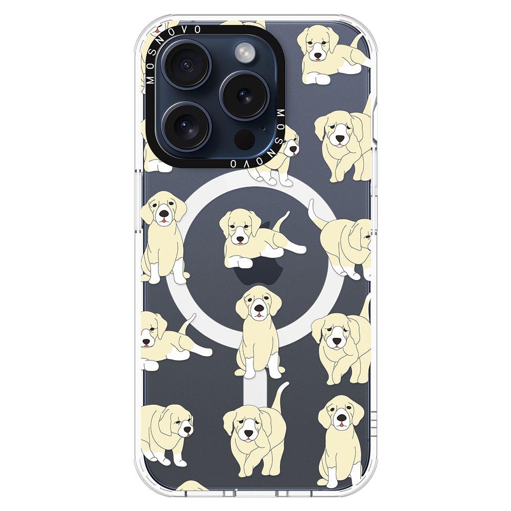 Golden Retriever Phone Case - iPhone 15 Pro Case - MOSNOVO