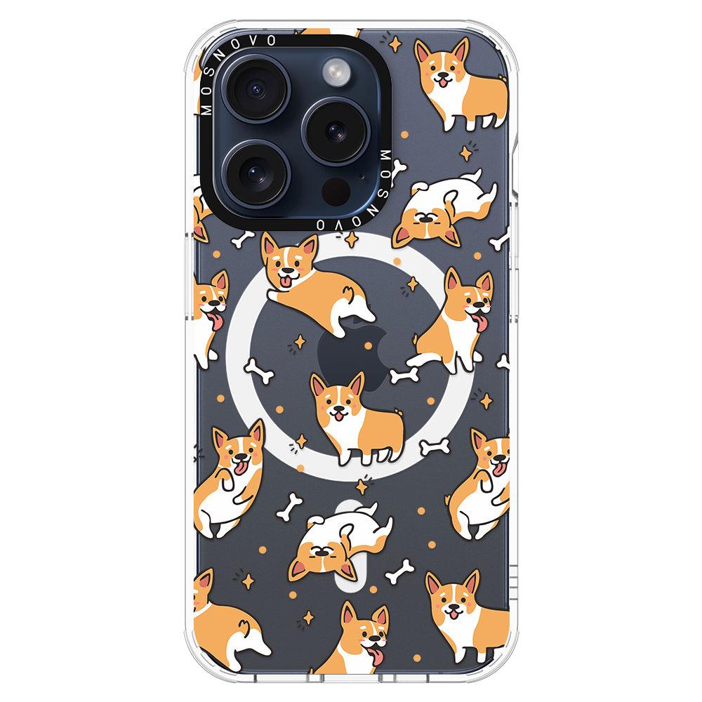 Corgi Phone Case - iPhone 15 Pro Case - MOSNOVO