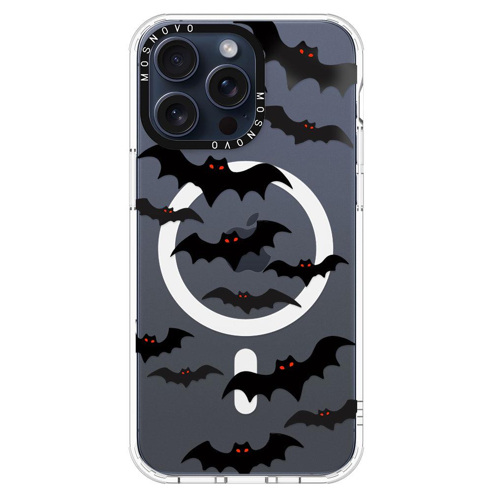 Evil Bat Phone Case - iPhone 15 Pro Max Case - MOSNOVO