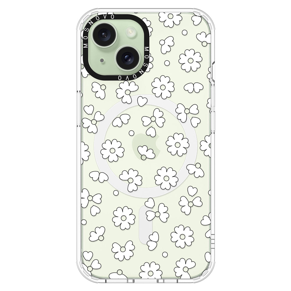 Floret Phone Case - iPhone 15 Plus Case - MOSNOVO