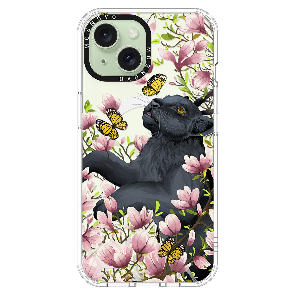 Black Panther Phone Case - iPhone 15 Plus Case - MOSNOVO