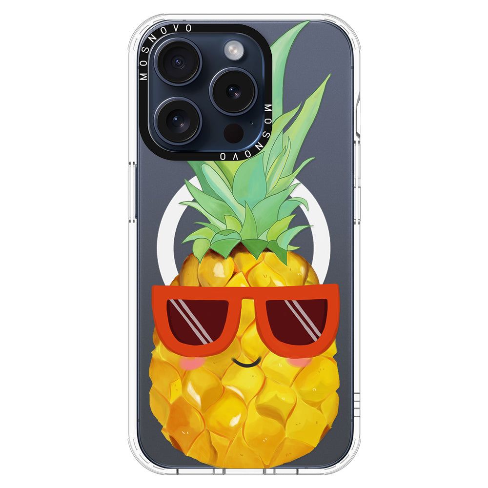 Cool Pineapple Phone Case - iPhone 15 Pro Case - MOSNOVO