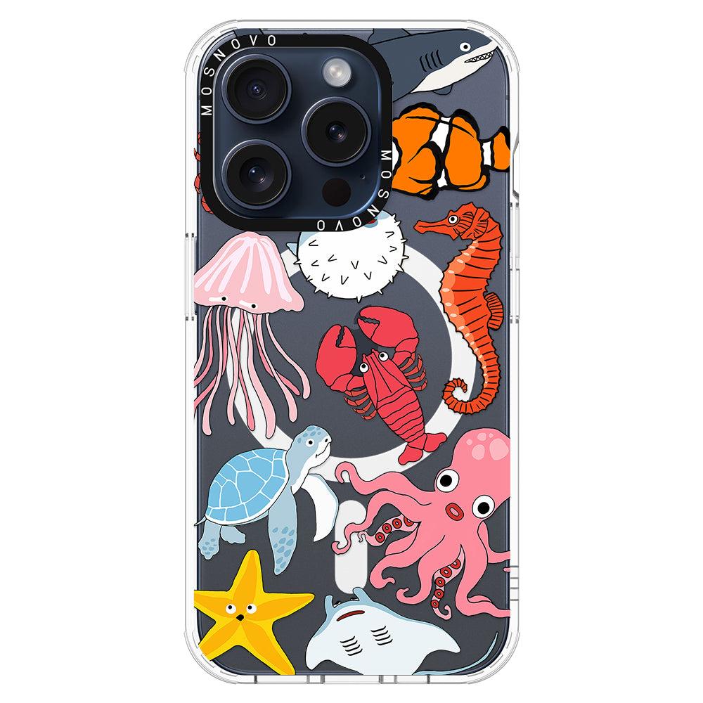 Sea World Phone Case - iPhone 15 Pro Case - MOSNOVO