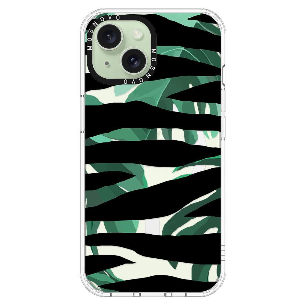 Wild Zebra Phone Case - iPhone 15 Plus Case - MOSNOVO