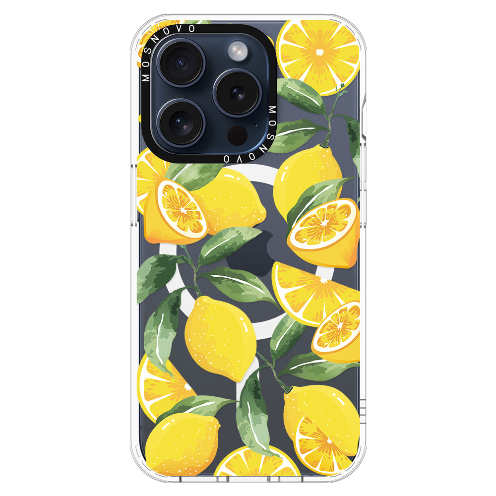 Lemon Phone Case - iPhone 15 Pro Case - MOSNOVO