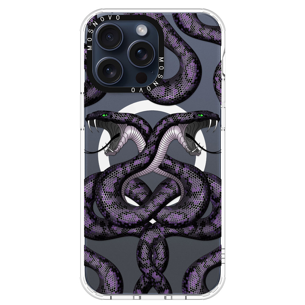 Mystery Snake Phone Case - iPhone 15 Pro Max Case - MOSNOVO